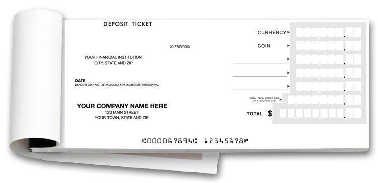 Booked Deposit Tickets - Quick Entry