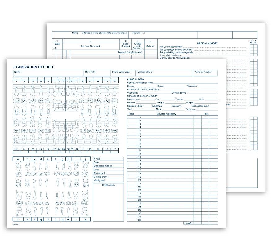 Dental Exam Record General