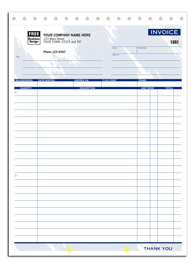 Business Forms Invoice