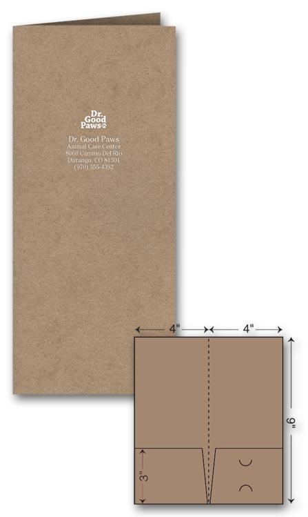 Mini Presentation Folder - Foil Imprint