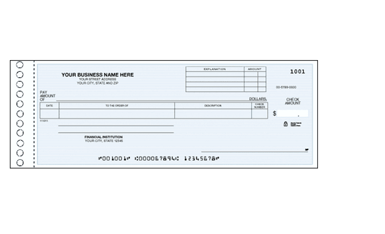 General Expense Check