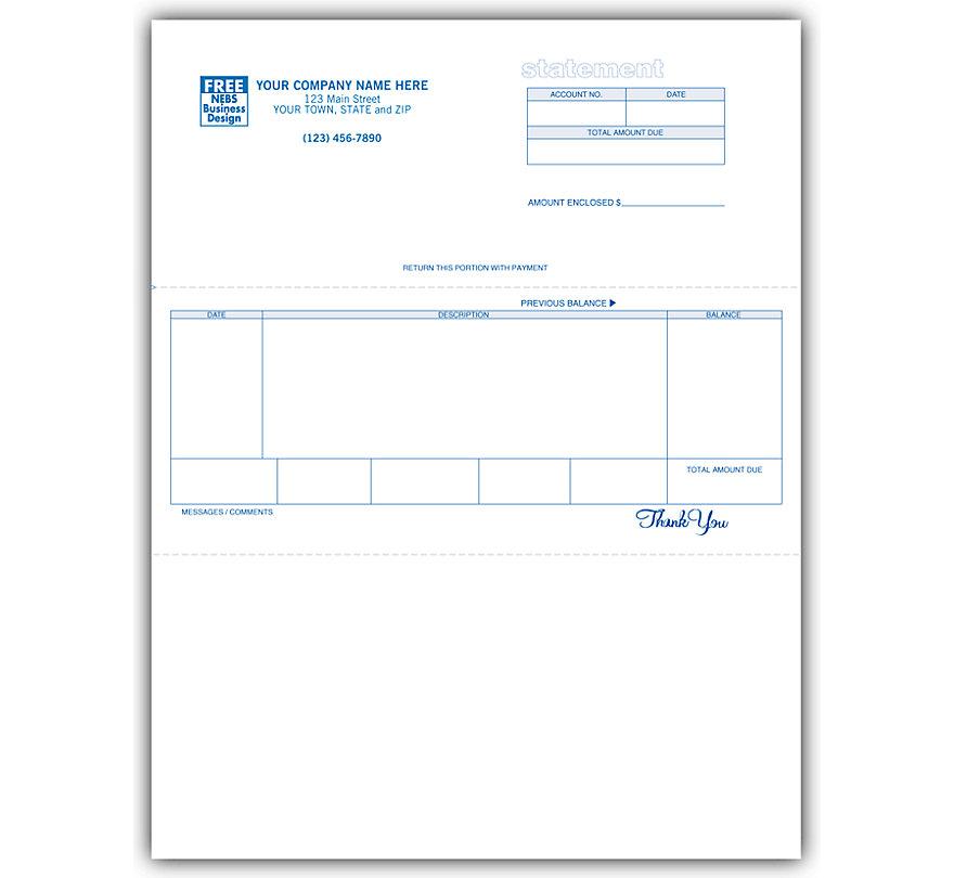Classic Laser/Inkjet Statement