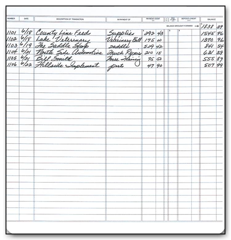 Executive Deskbook Register