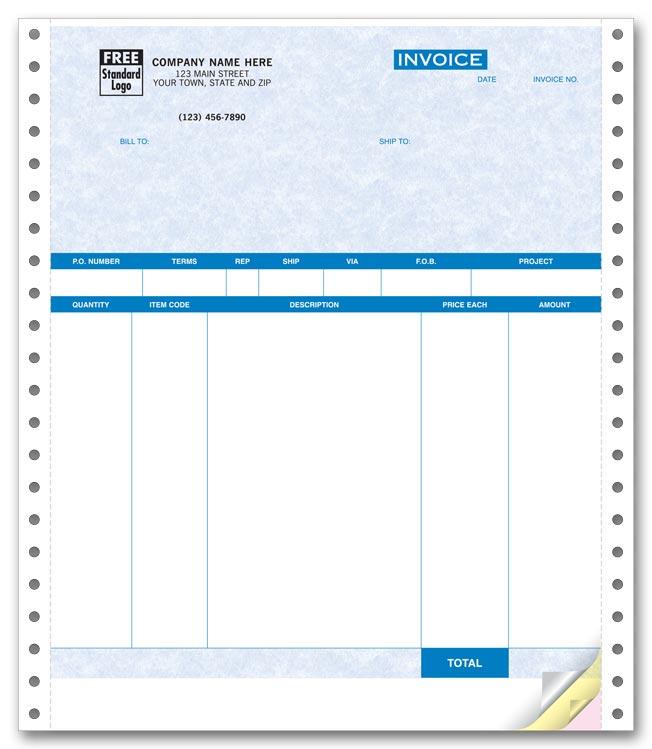 Continuous Product Invoice - Parchment