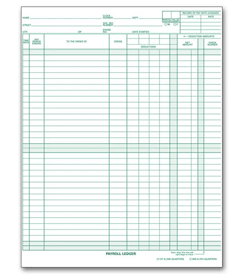 Payroll/Expense Ledger