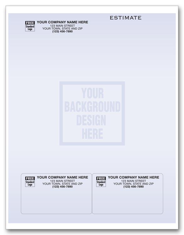 Blank Form/Label Combo