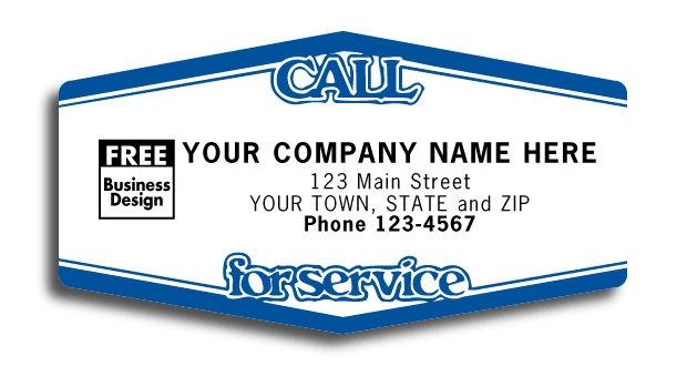 Branded Weatherproof Laminated Label