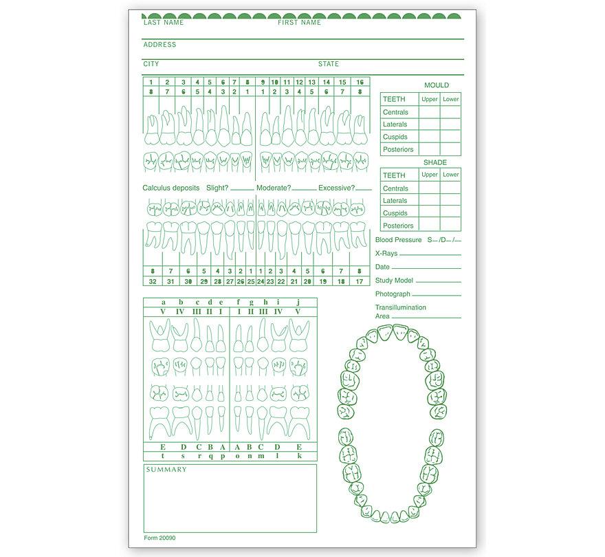 Dental Re-Examination Record