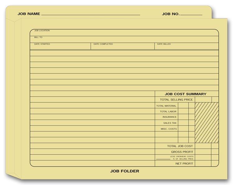 Expandable Job Folders
