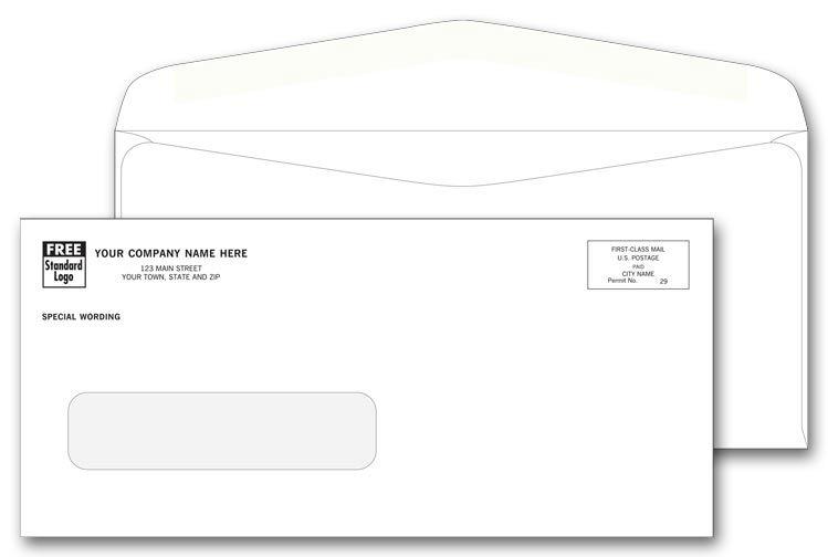 Private Mailing Window Envelope