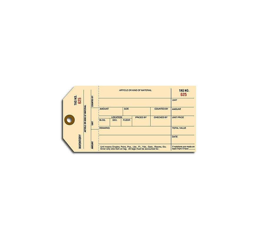 Manila Inventory Tags