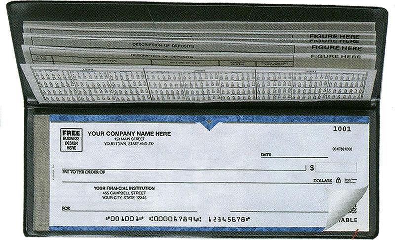 Business Size Portable Checks - Booked
