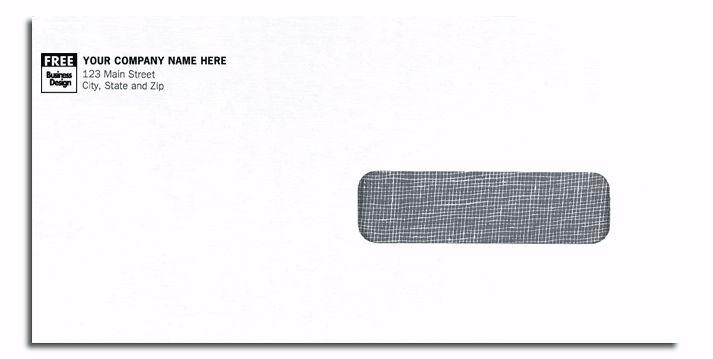 Single Window Custom Printed Envelopes