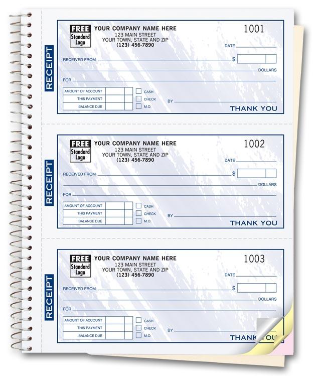 Receipts Books