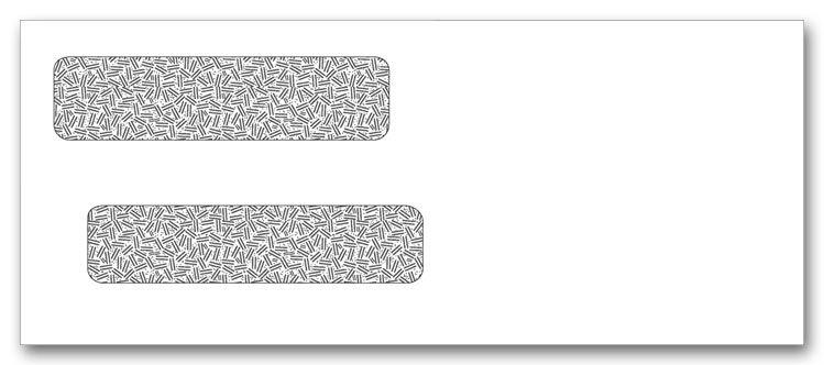 Double Window Check Envelopes