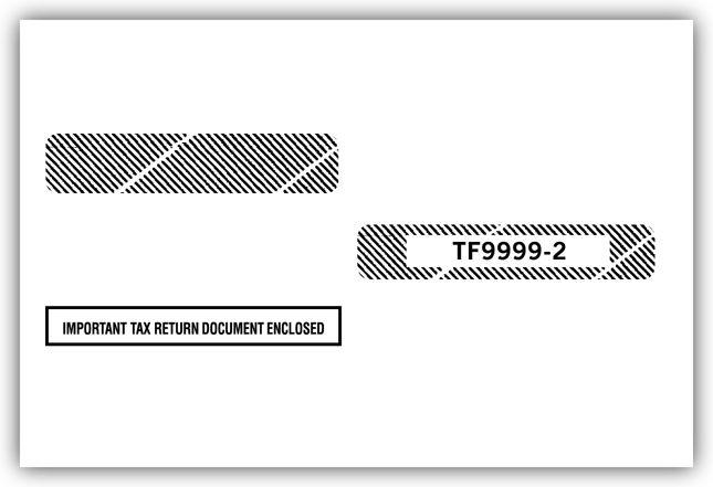 4 Up Box Laser W 2 Double Window Envelope, Self Seal