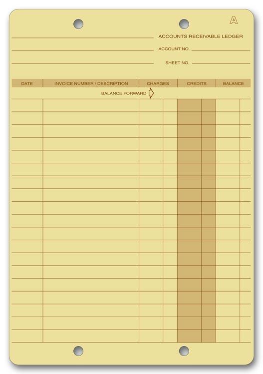 Ledger Cards Stock