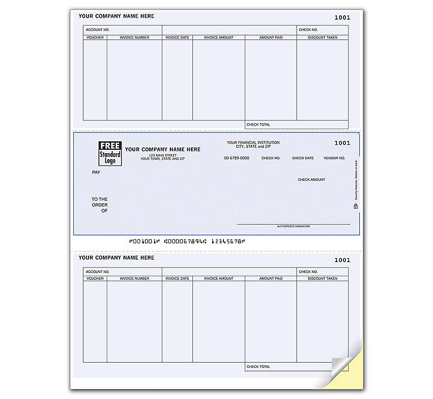 Laser Checks Accounts Payable Compatible With RealWorld