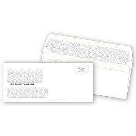 Self –Sealing  Double Window Check Envelopes