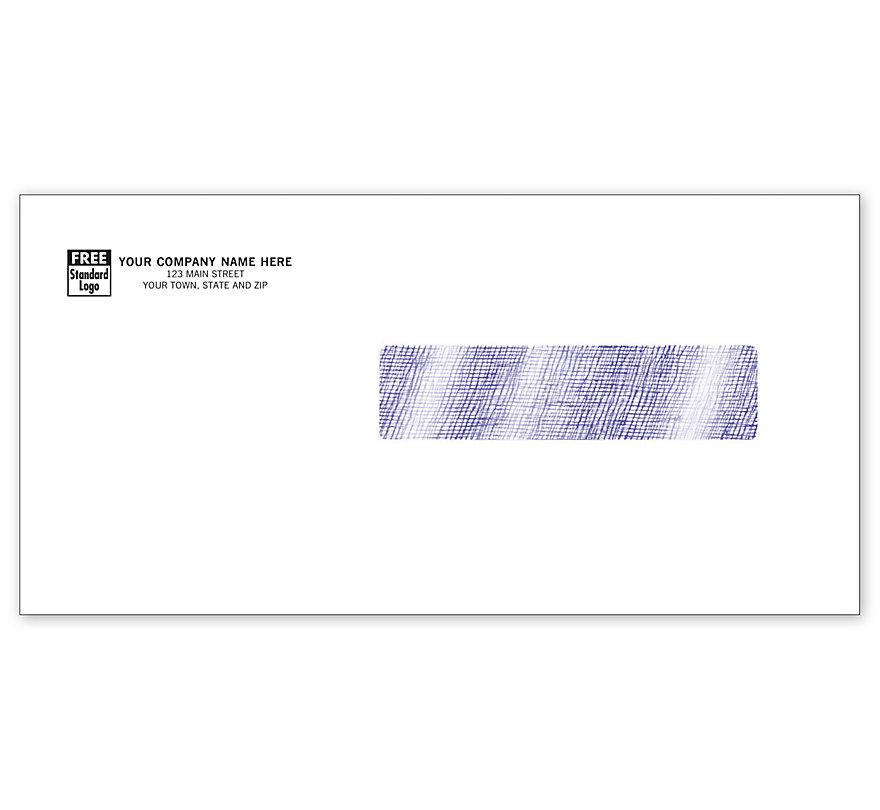 HCFA Imprinted Envelope, Right Window