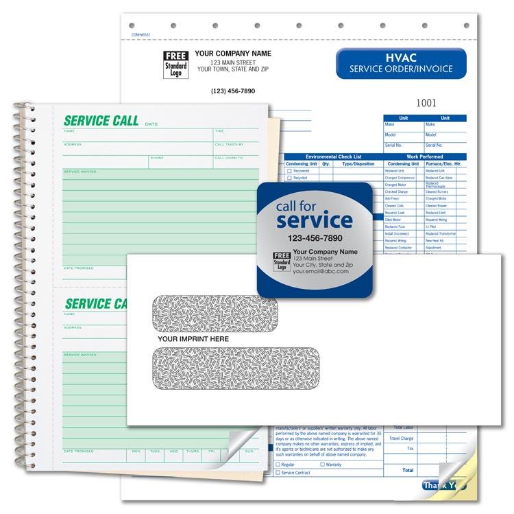 HVAC Business Forms Kit