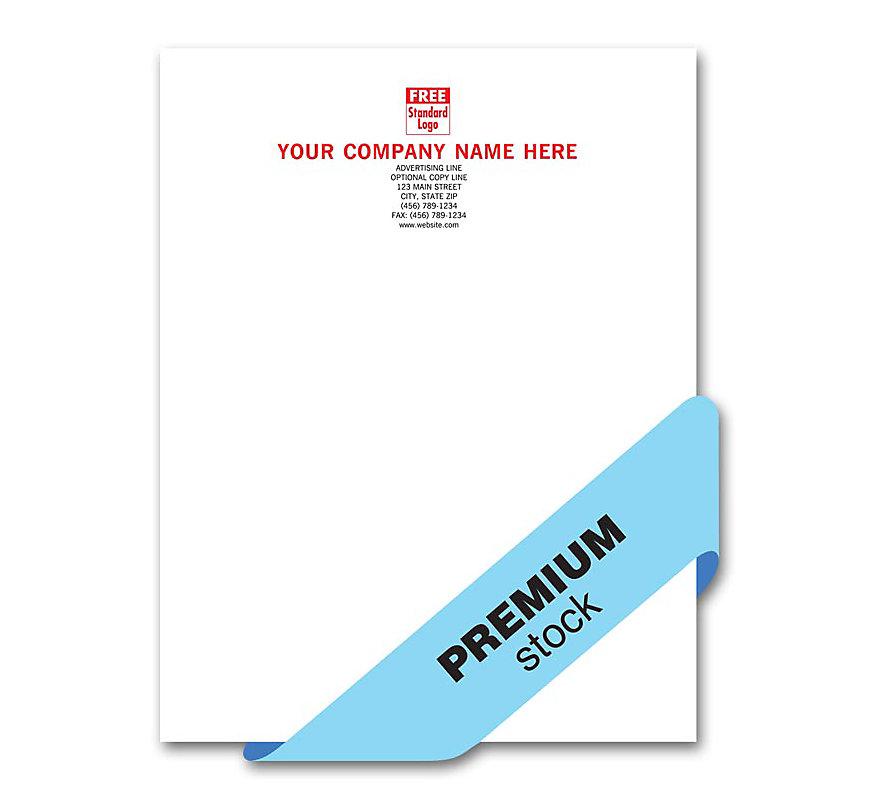 Premier Letterhead, 1 Or 2 Ink Colors