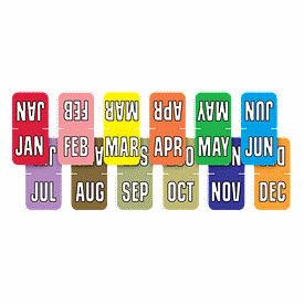 Top Tab Month Aging Labels
