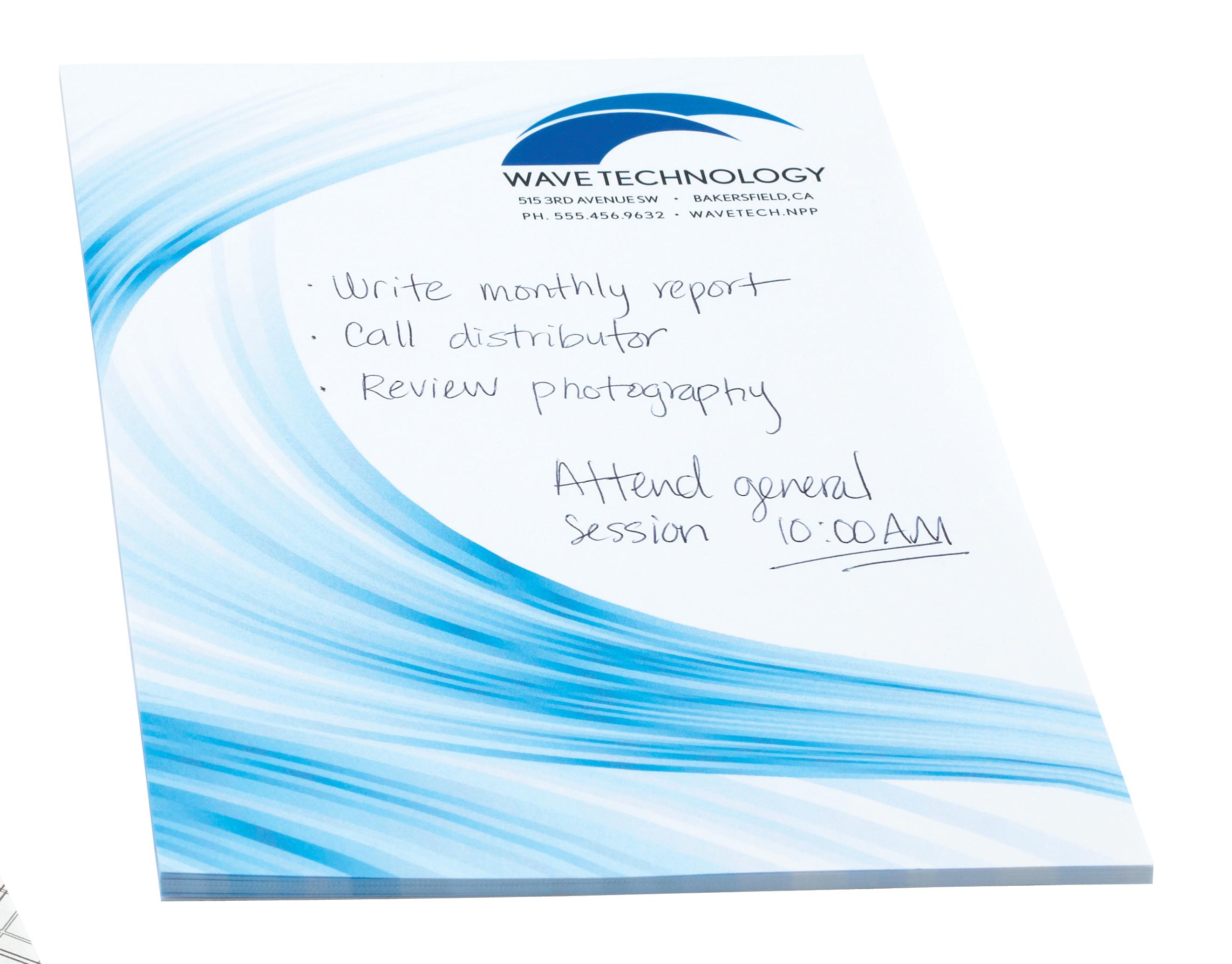 Souvenir® Sticky Note™ 6" x 9" Large Pad, 50 sheet
