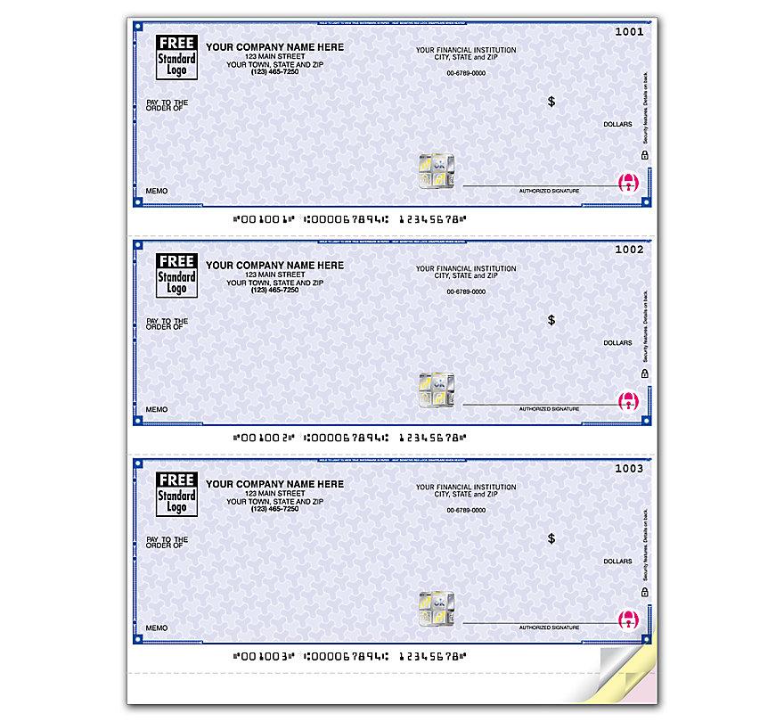 High Security 3 Pg Laser Check