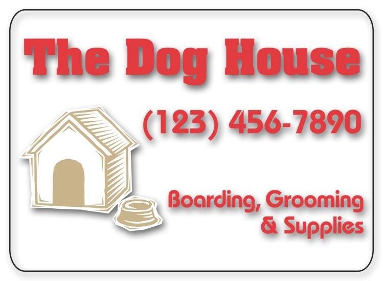 Jumbo Poly Business Labels