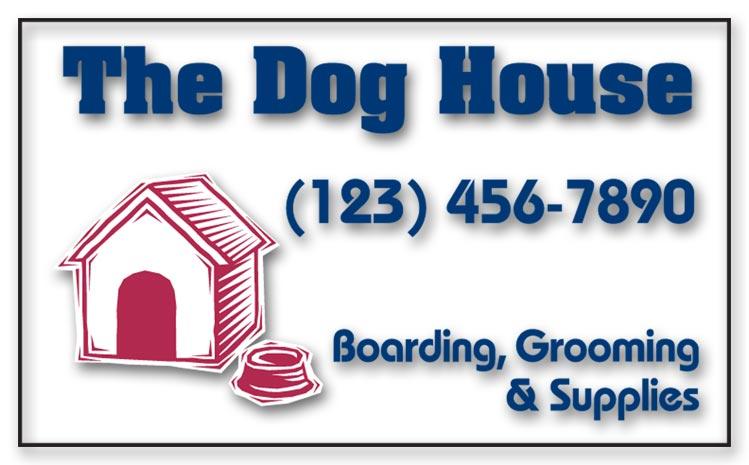 Square Corner Corporate Address Label