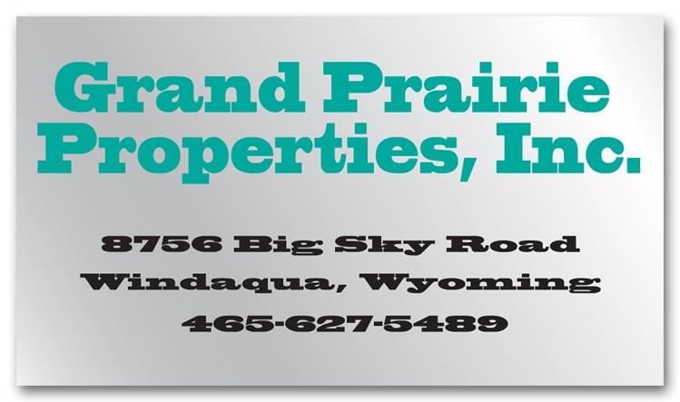 Custom Business Poly Labels