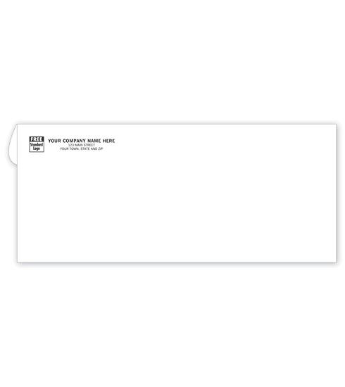 Envelope Peel-N-Seal, No Window, White