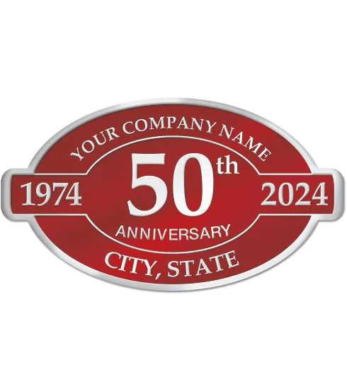 Personalized Anniversary Seal Rolls SE-33