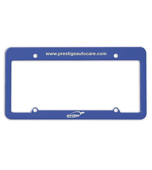Branded License Plate Frame - Straight Top