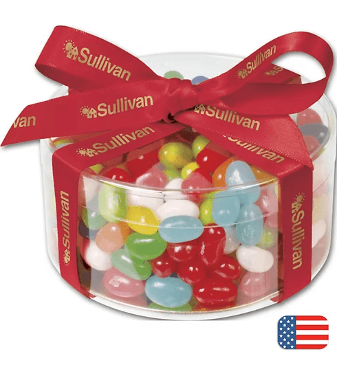 Personalized Clearview Gift Box Jelly Bellys