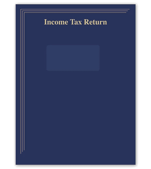 Custom Tax Folder with Window