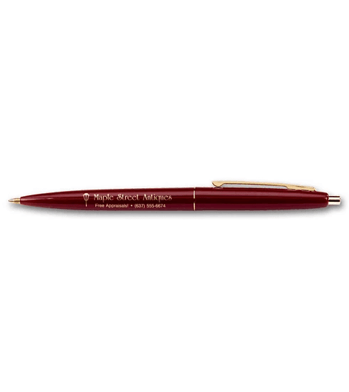 Imprinted Click Gold Pen