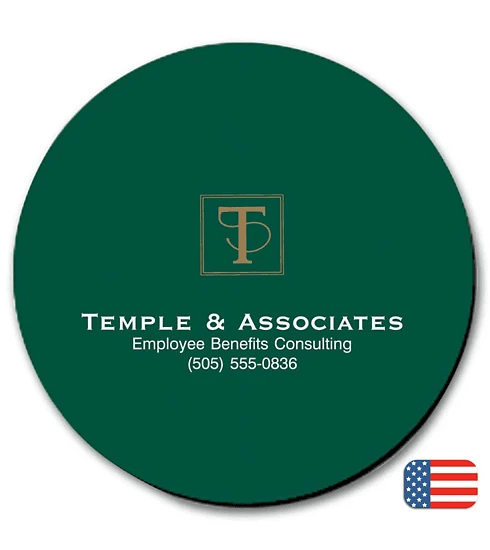 Branded GOOD VALUE® Mouse Pads, Circle