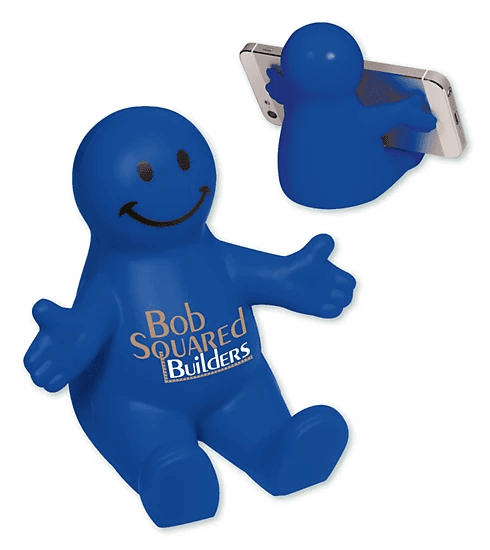 Branded Smiley Guy Mobile Device Holder