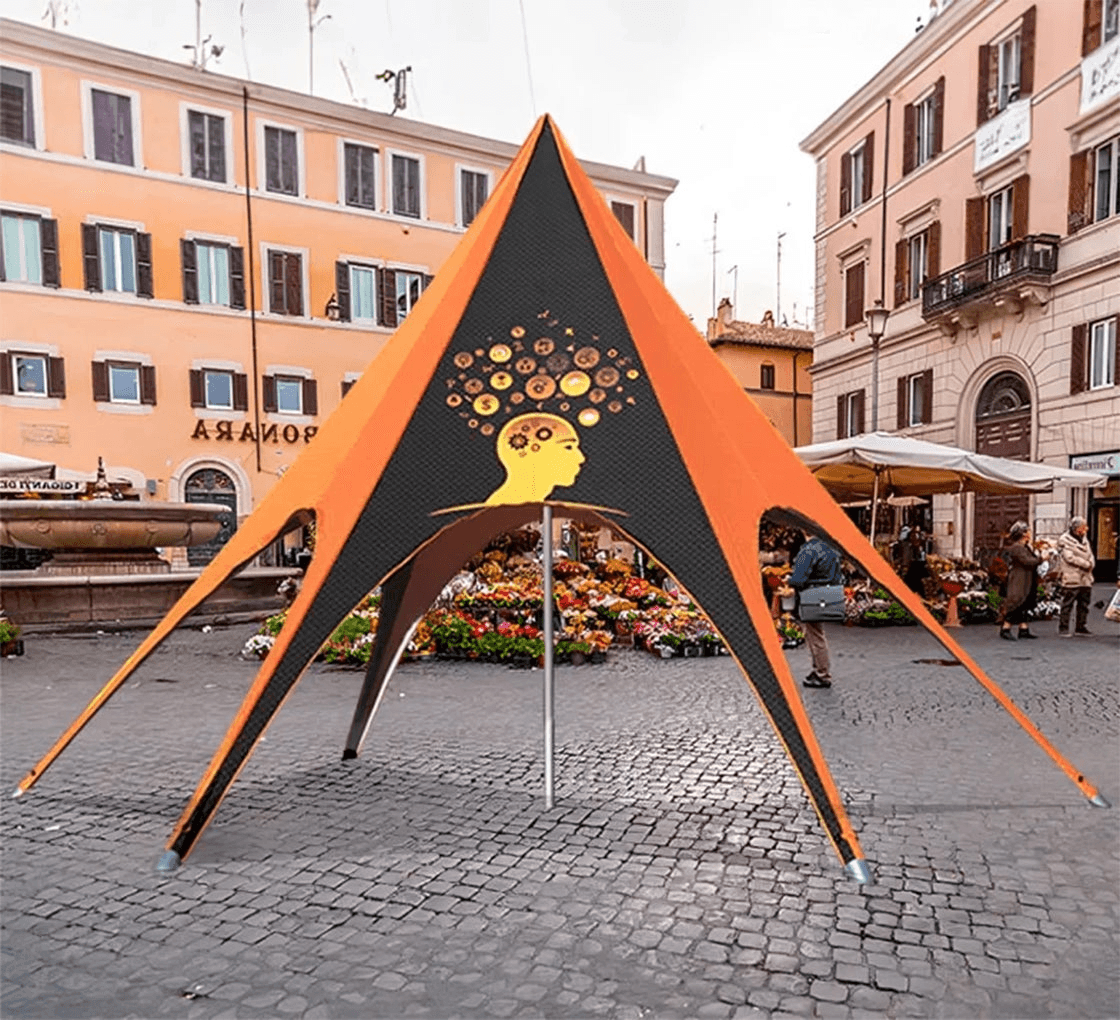 Custom Star Tent