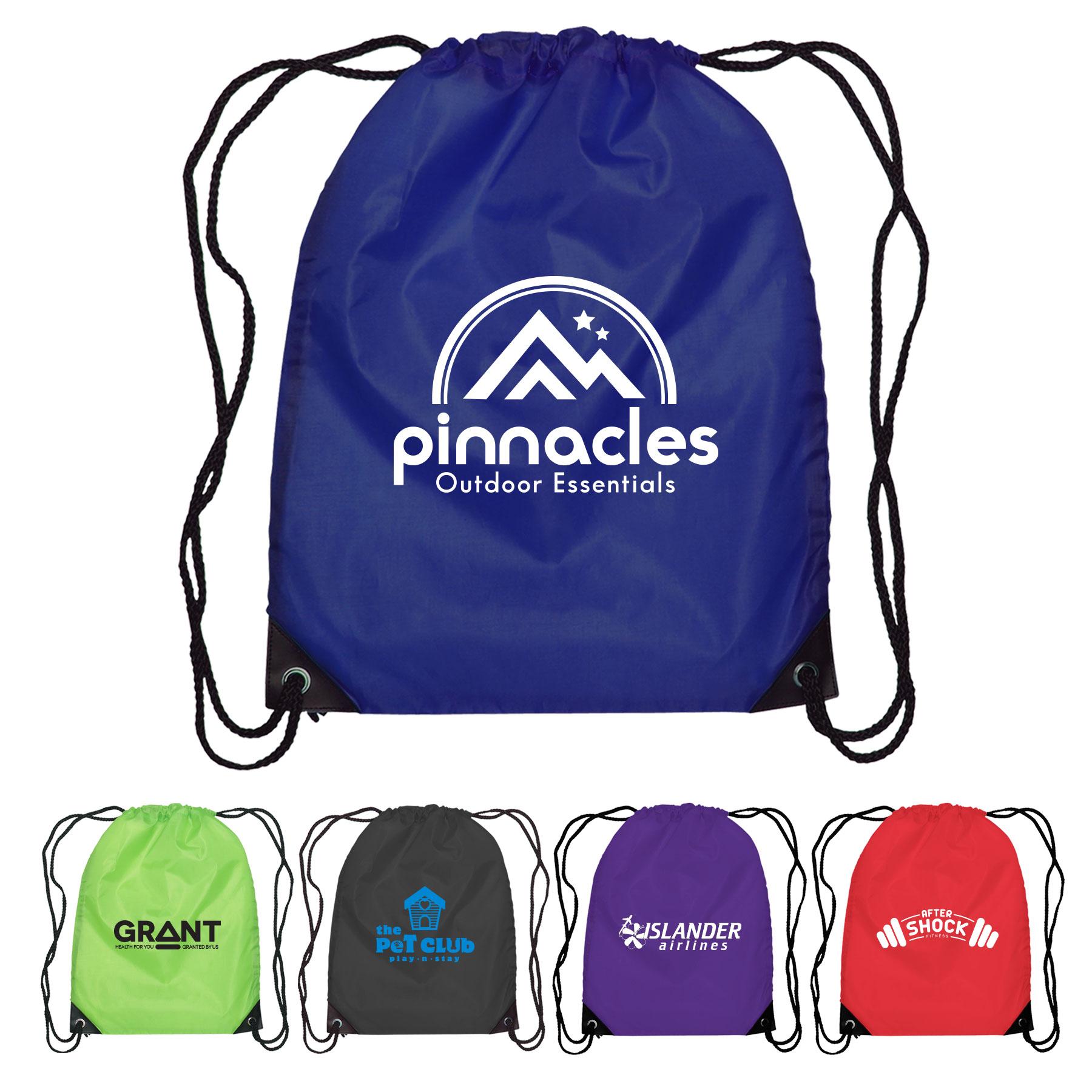 Broadway Drawstring Backpack - 210D Polyester
