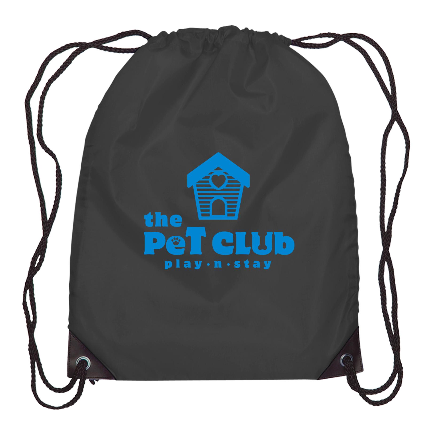 Broadway Drawstring Backpack - 210D Polyester
