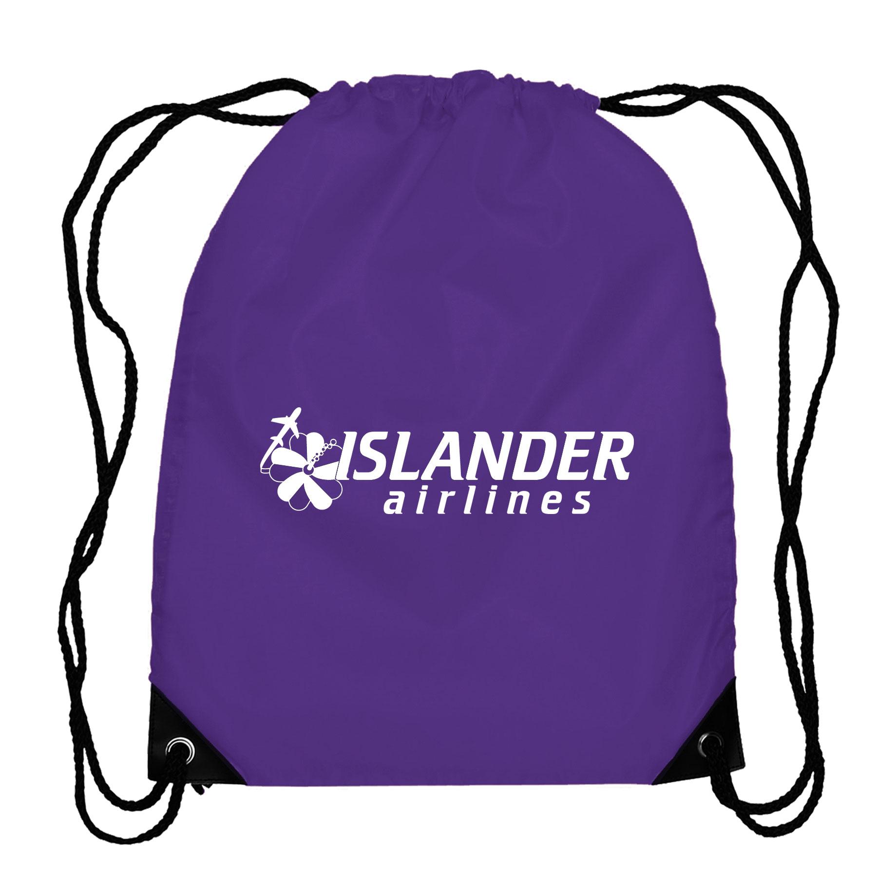 Broadway Drawstring Backpack - 210D Polyester