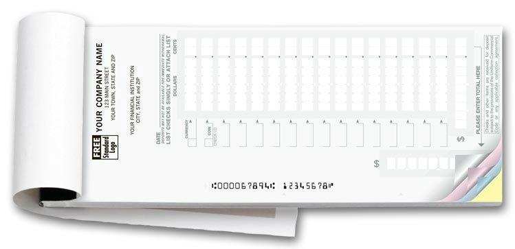 Booked Deposit Tickets - Easy Scan
