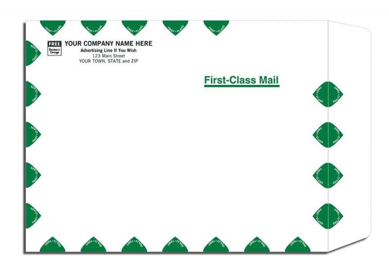 White First-Class Mailing Envelopes