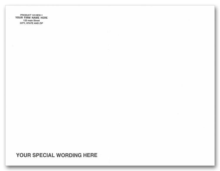Open End Envelopes