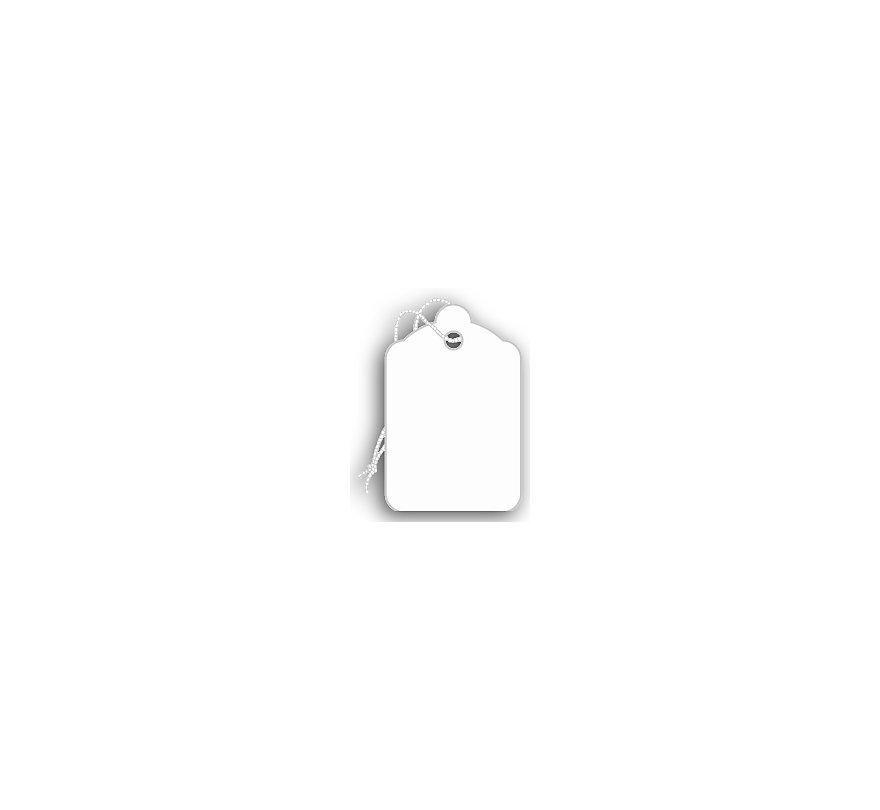 Price Tags, Blank, White, 15/16 X 1 7/16"