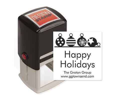 Ornamental Bliss Design Stamp - Self-Inking