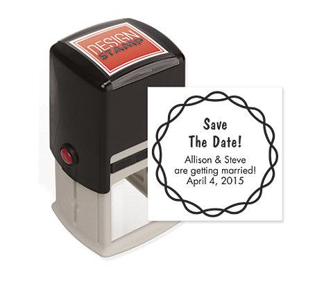 Braided Design Stamp - Self-Inking